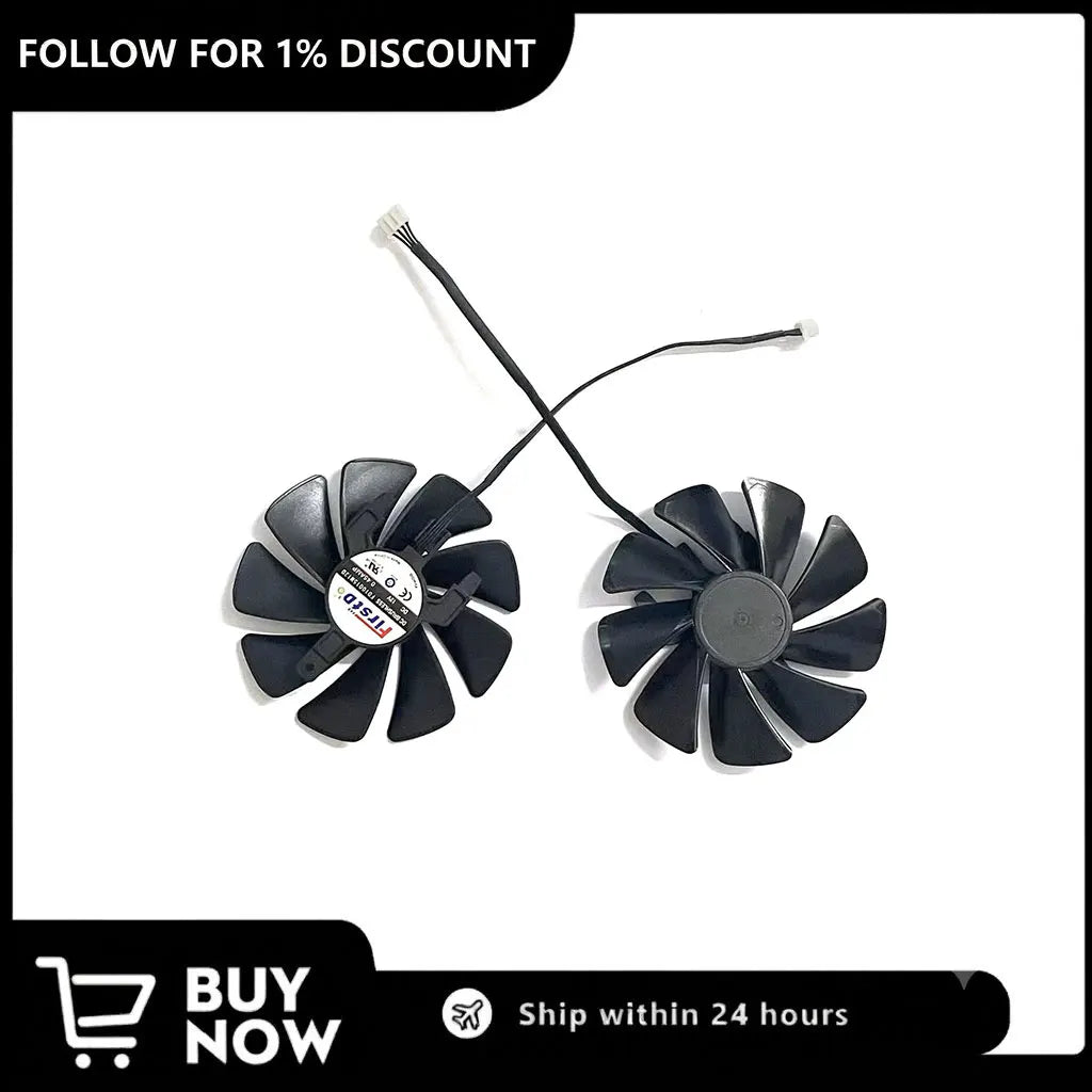 Sapphire RX570 GPU Replacement Fan 95MM 4PIN FD10015M12D