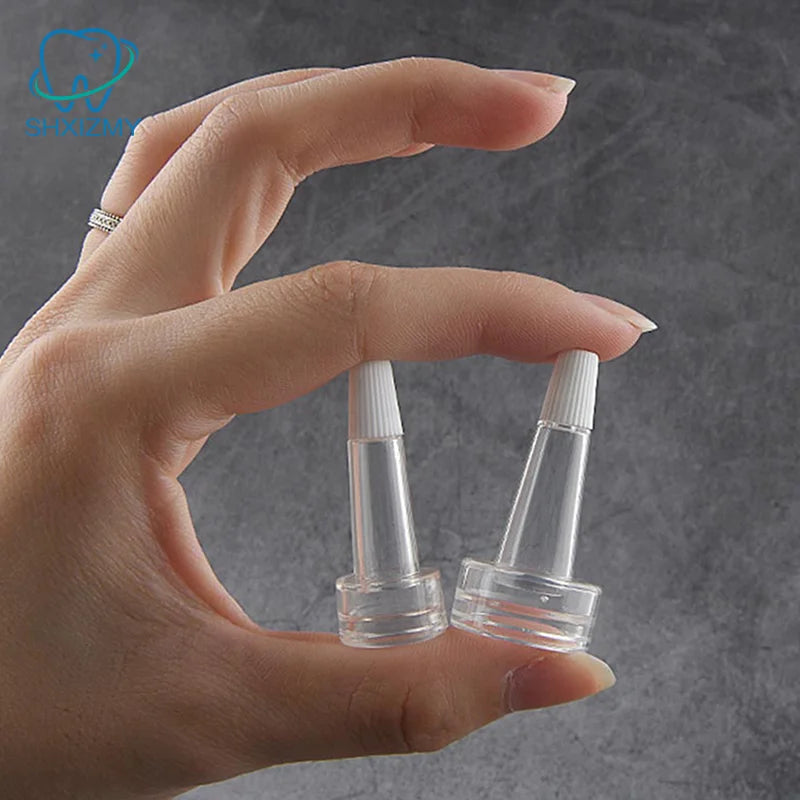 10-Pack Mini Refillable Powder Filling Bottles with Cap