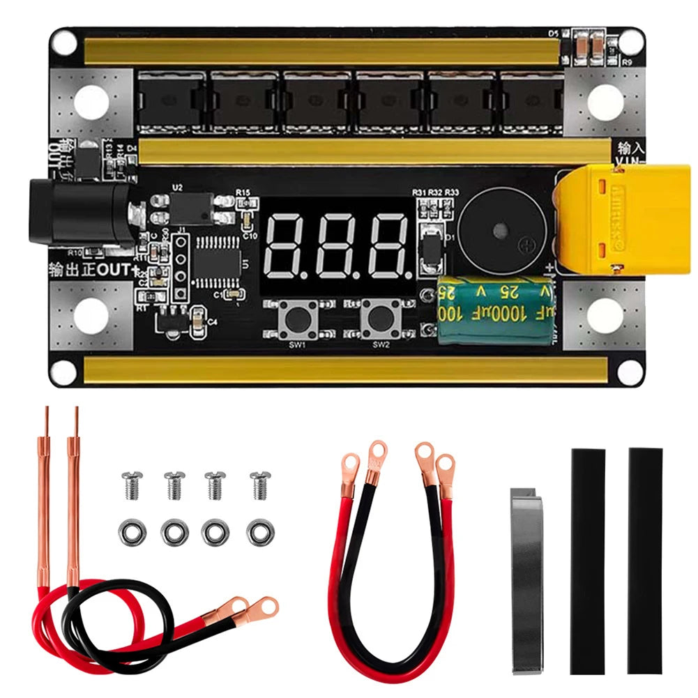 GX591 12V Spot Welder Control Board 99-Gear PCB for 18650