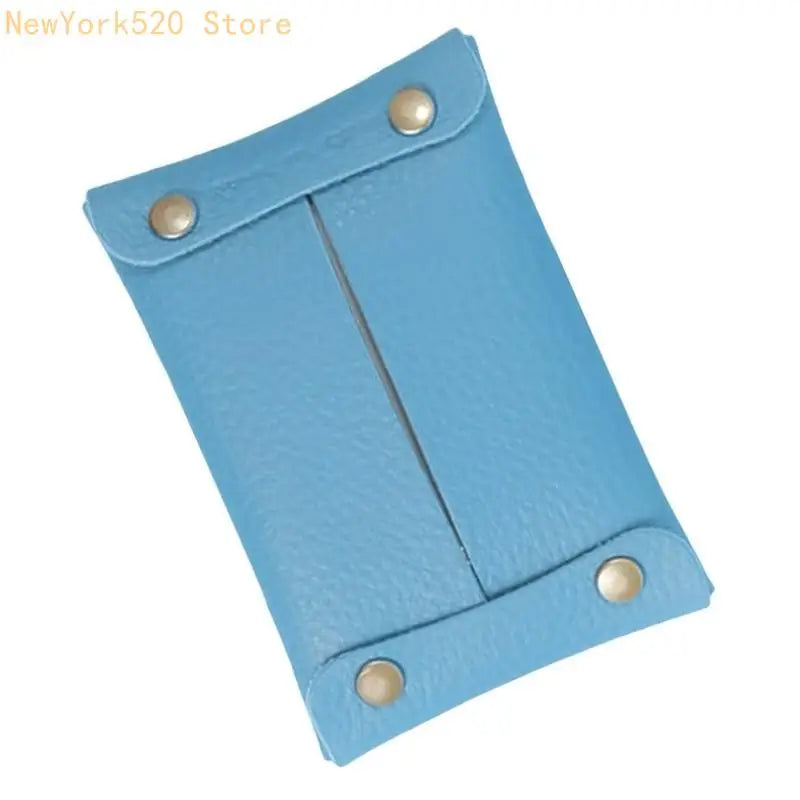 PU Leather Tissue Holder – Travel-Friendly Modern Case