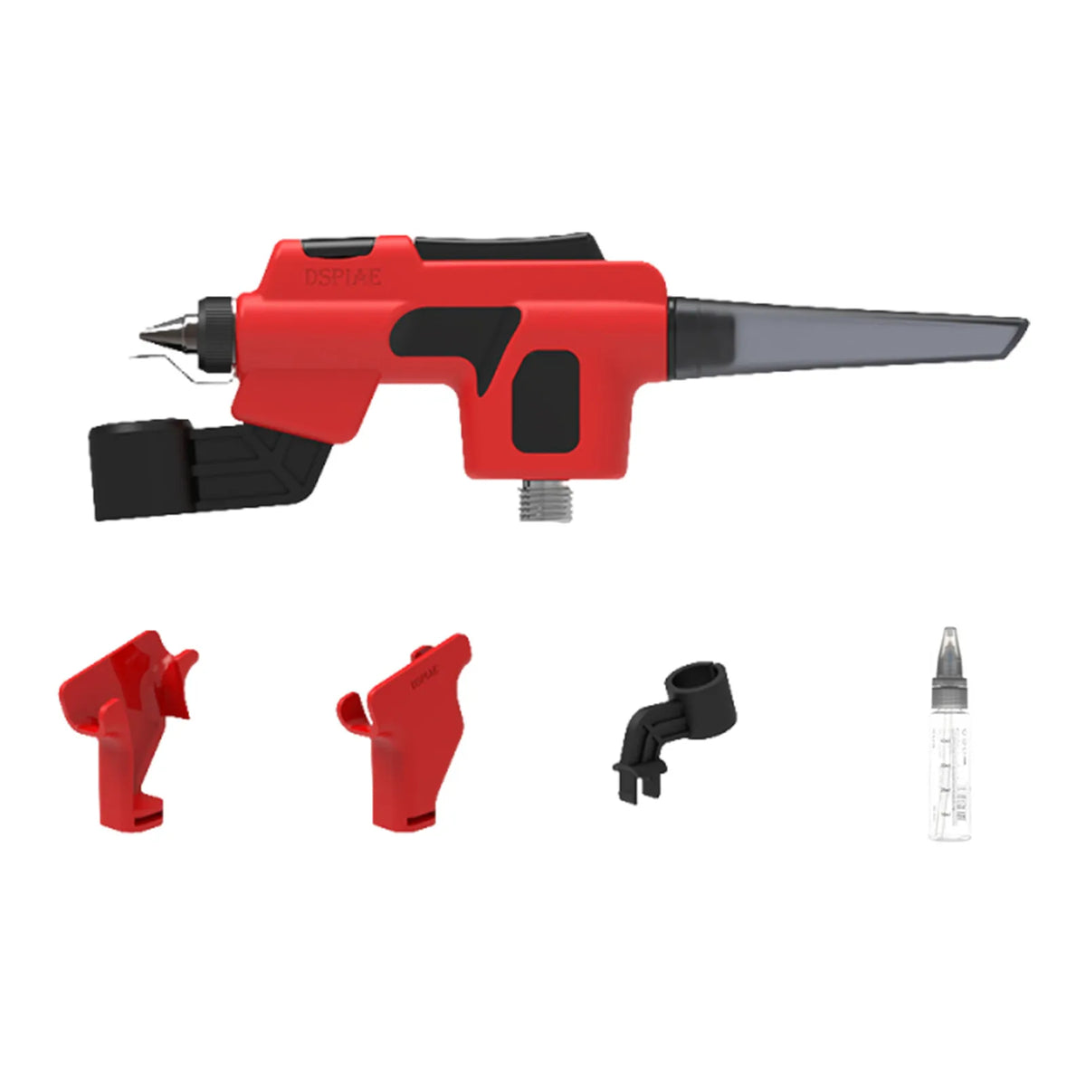 PT-AB Wash-Free Portable Airbrush Kit with 3 Mixing Bottles