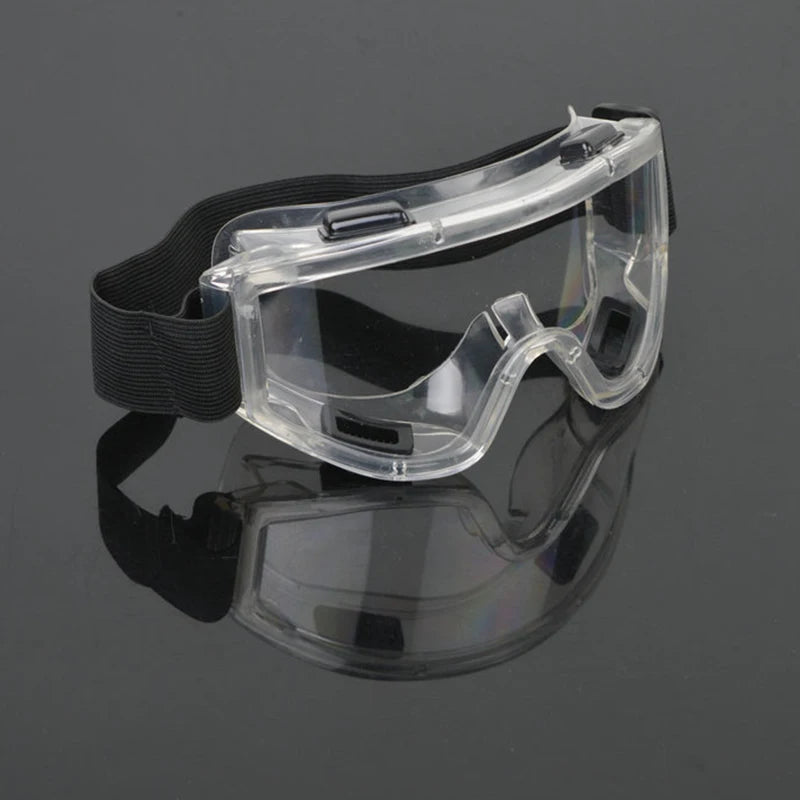 Safety Goggles Over Glasses – Clear Scratch-Resistant Lenses