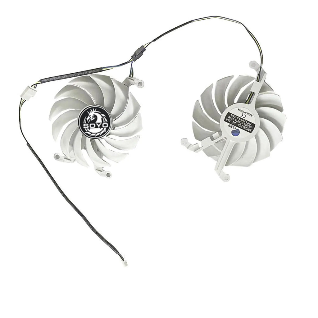 SOYO RX 5700 GPU Replacement Fan 85mm 4-Pin Double Fan