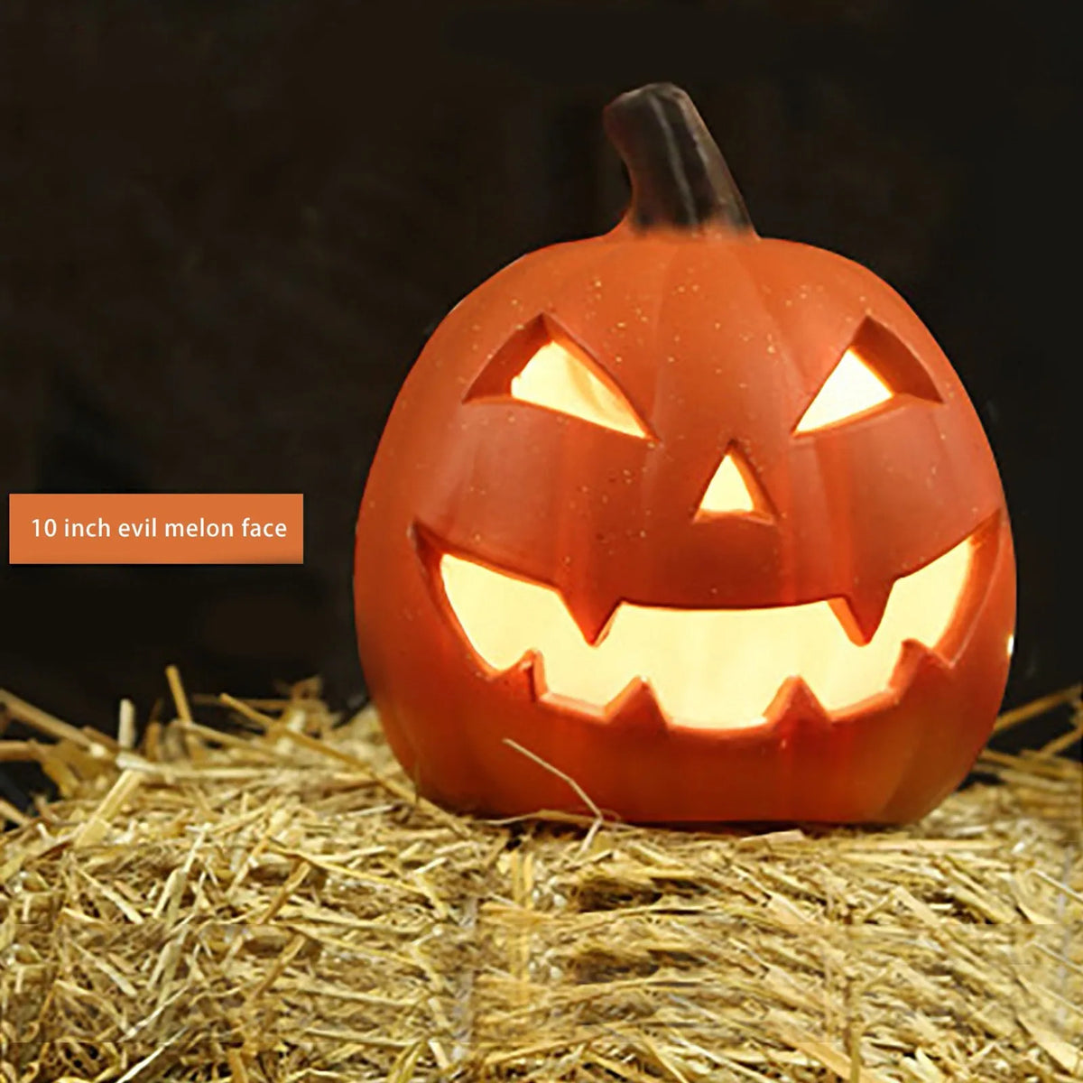 Halloween LED Pumpkin Light – Jack O' Lantern Lamp Decor