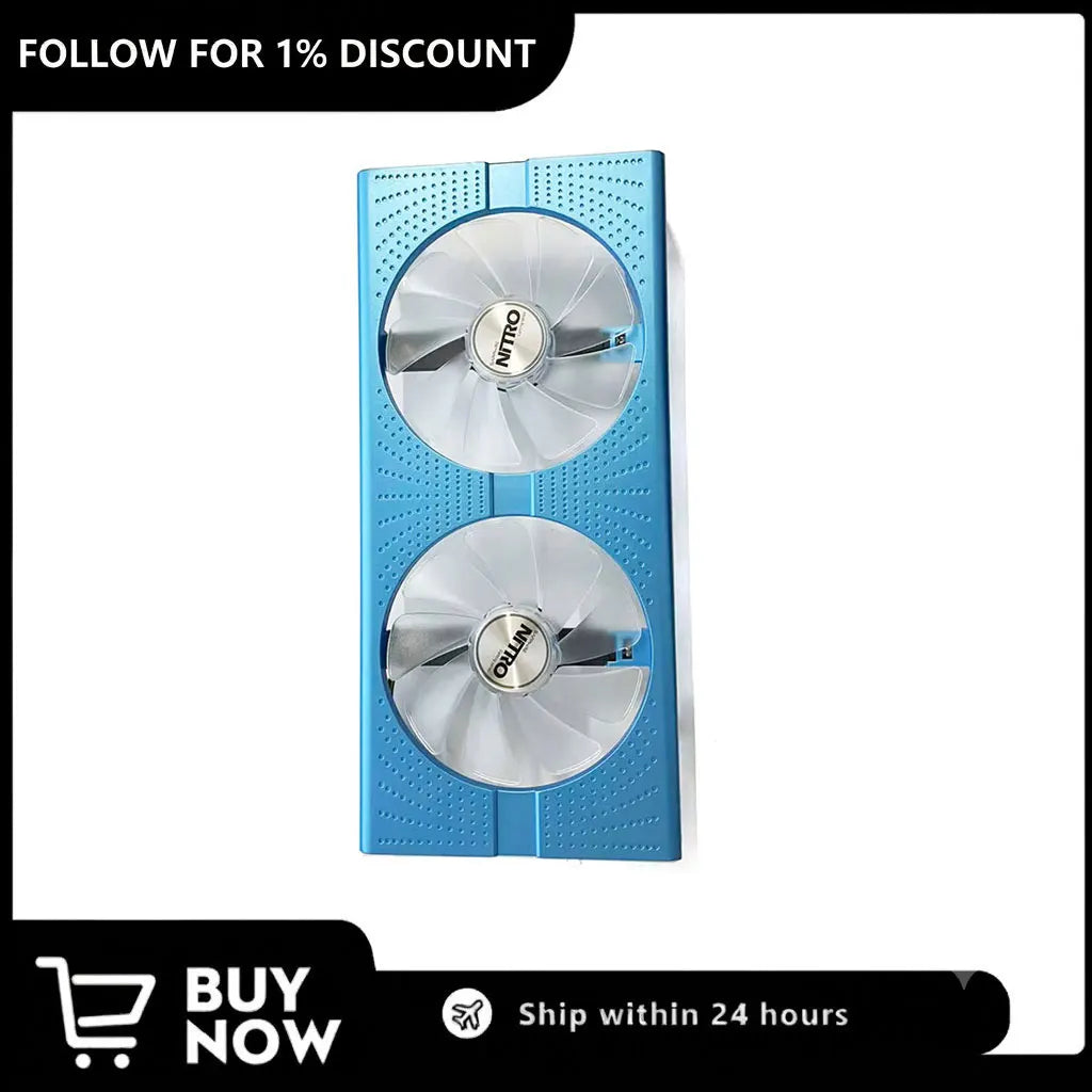 GPU Fan for Sapphire RX 580 590 8G – FD10015M12D CF1015H12D