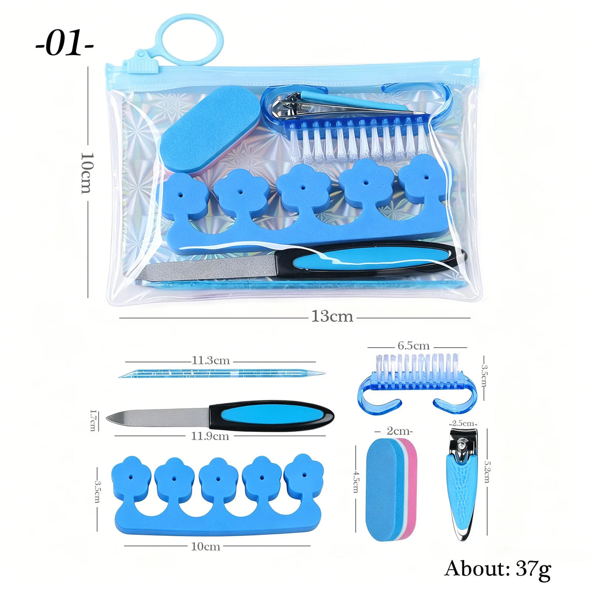Aleekit Stainless Steel Nail Clippers Set – Minimalist Design