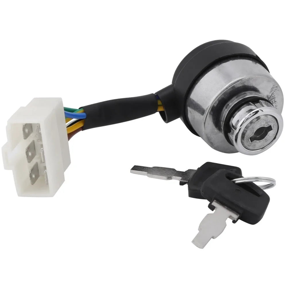 6-Wire Ignition Key Switch Push Button Start – 188F Engine
