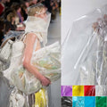 Transparent TPU Fabric Waterproof Clear PVC Film for Fashion