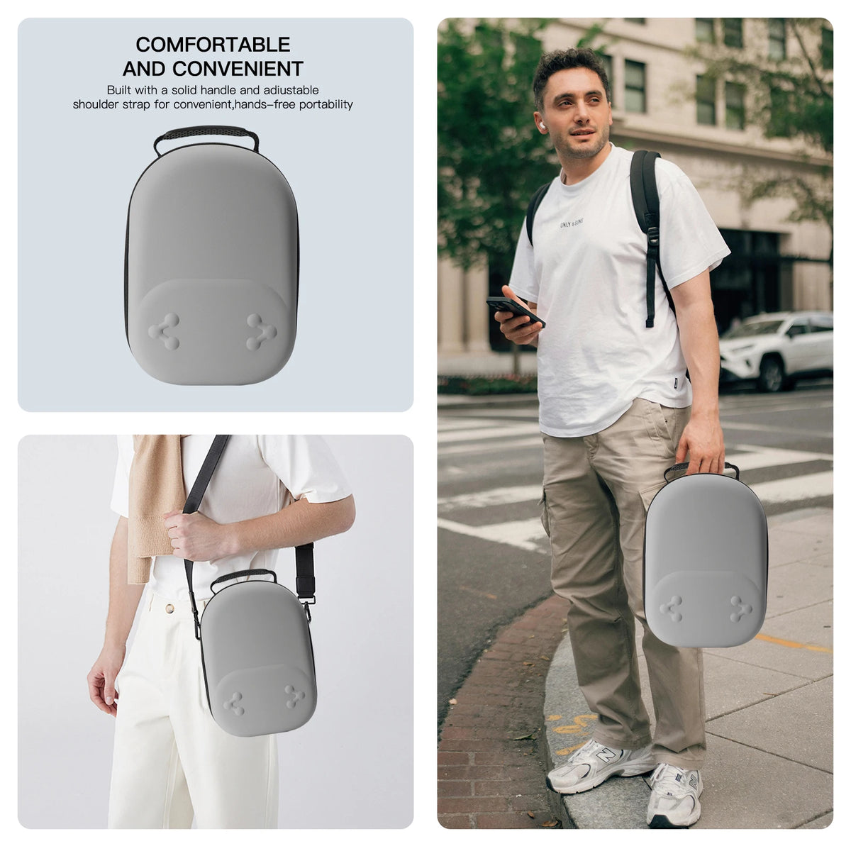Hard Carrying Case for Meta Quest 3 & 3S VR Headset – EVA