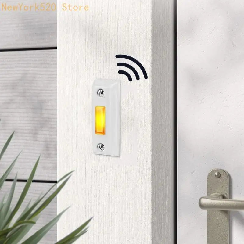 Weather-Resistant Lighted Doorbell Push Button – Brick & Stucco