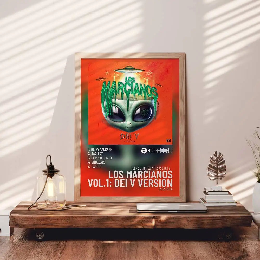 Dei V Self-Adhesive Waterproof Art Poster | Bar & Home Décor