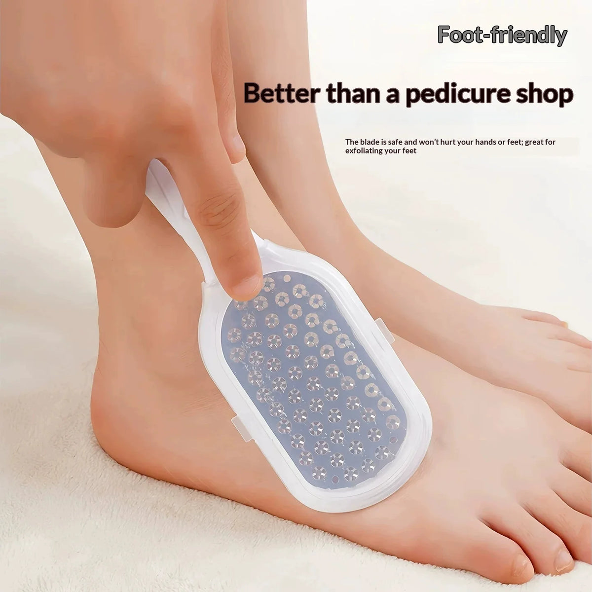 Stainless Steel Foot File Pedicure Rasp & Callus Remover