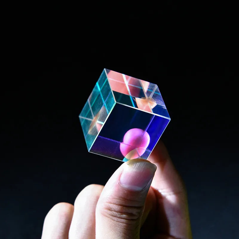 X-Cube Dichroic Crystal Prism – Trichroic Spectrum Glass Cube