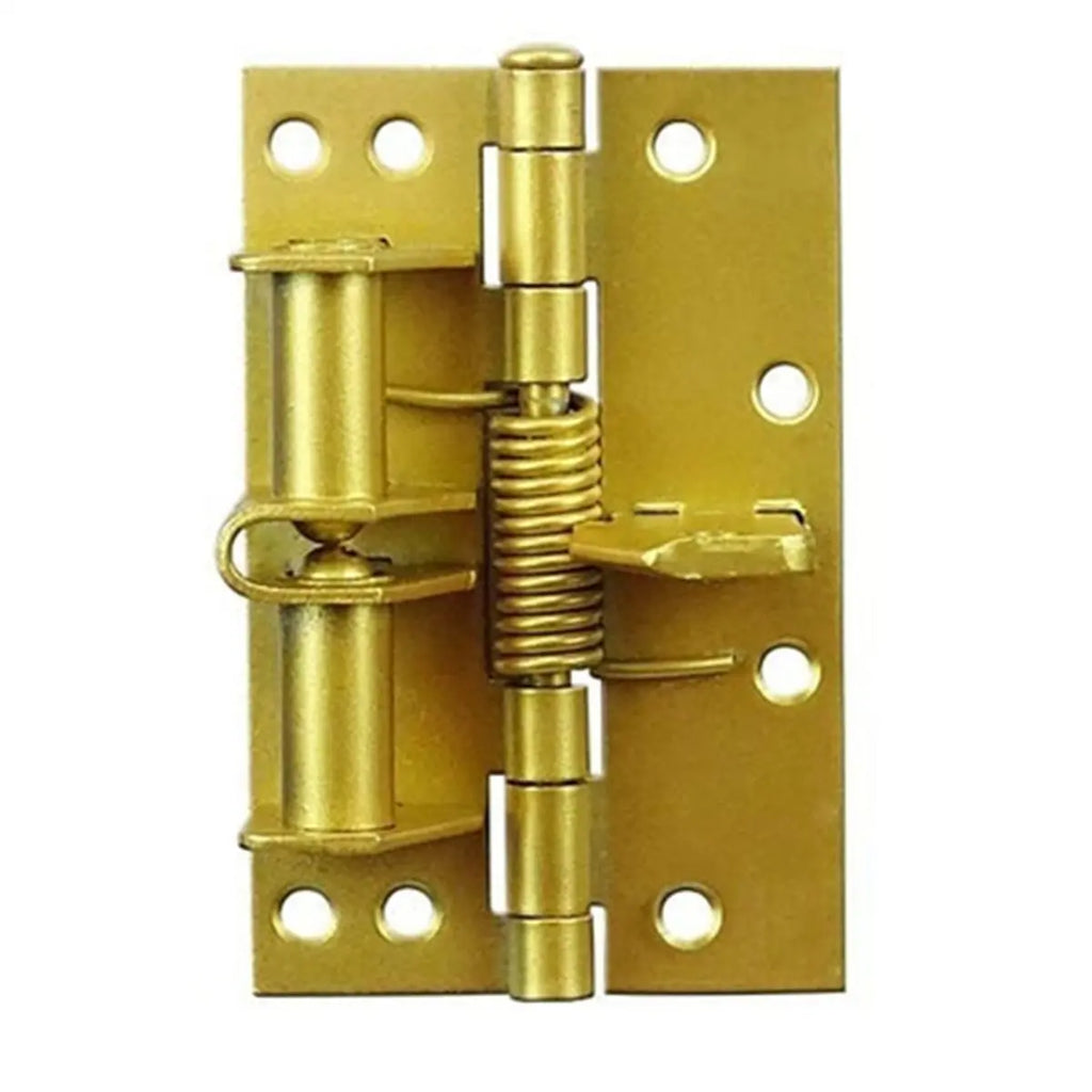8-Pack Gold Auto Spring Hinges – Cabinet & Wardrobe Door Closer