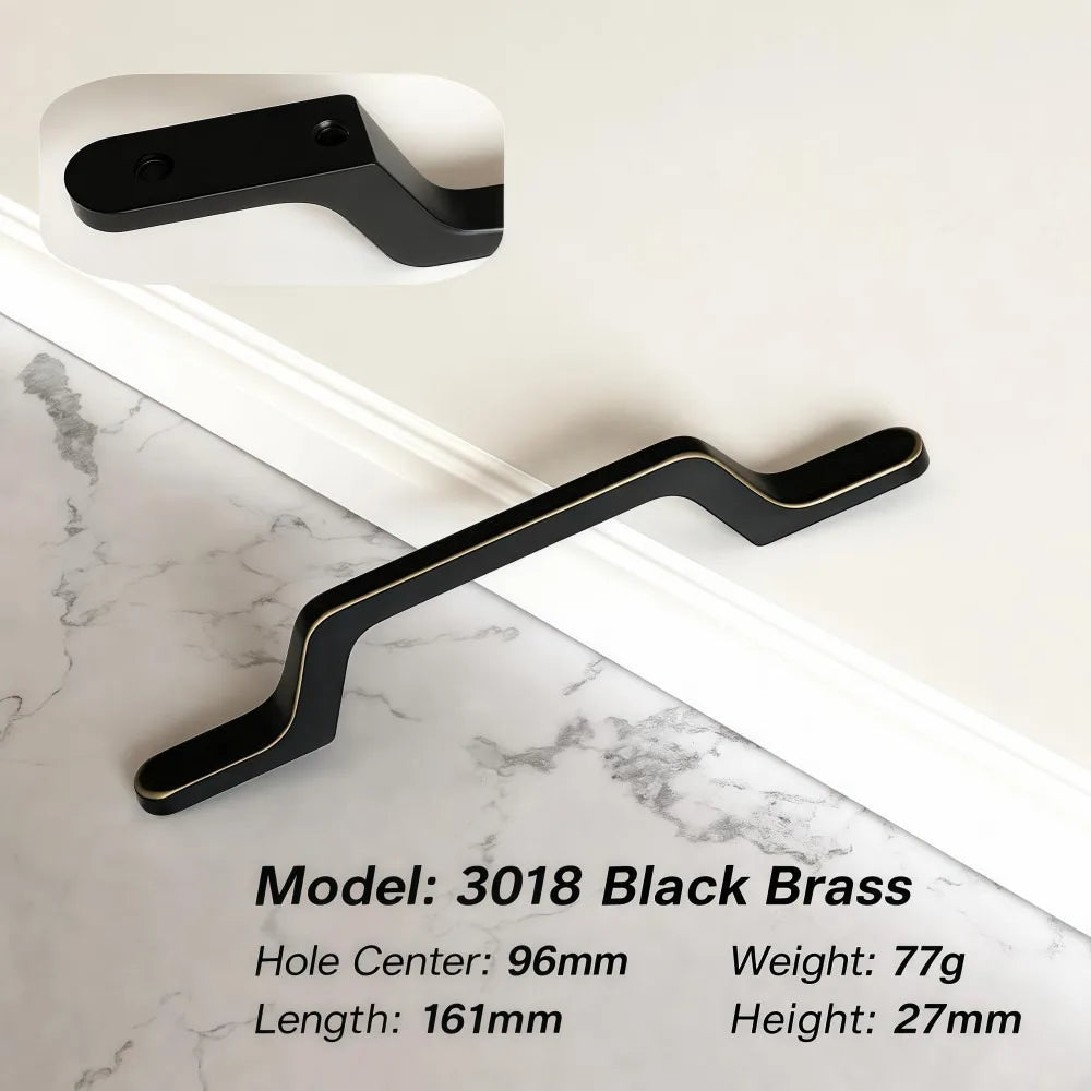 Zinc Alloy Retro Long Bar Cabinet Pull Handle – Anti-Rust
