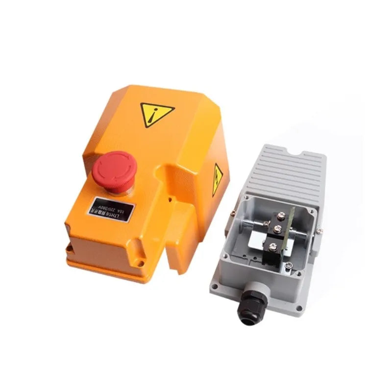 Industrial Foot Pedal + Emergency Stop LTH-1/6 12V-380V