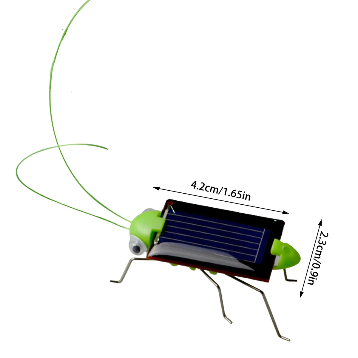 Solar Powered Grasshopper Toy – Kids Outdoor STEM Insect Model