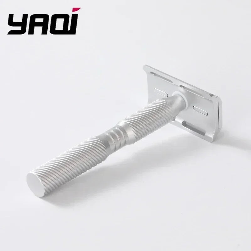 YAQI Ghost Aluminum Safety Razor – Lightweight Wet Shave