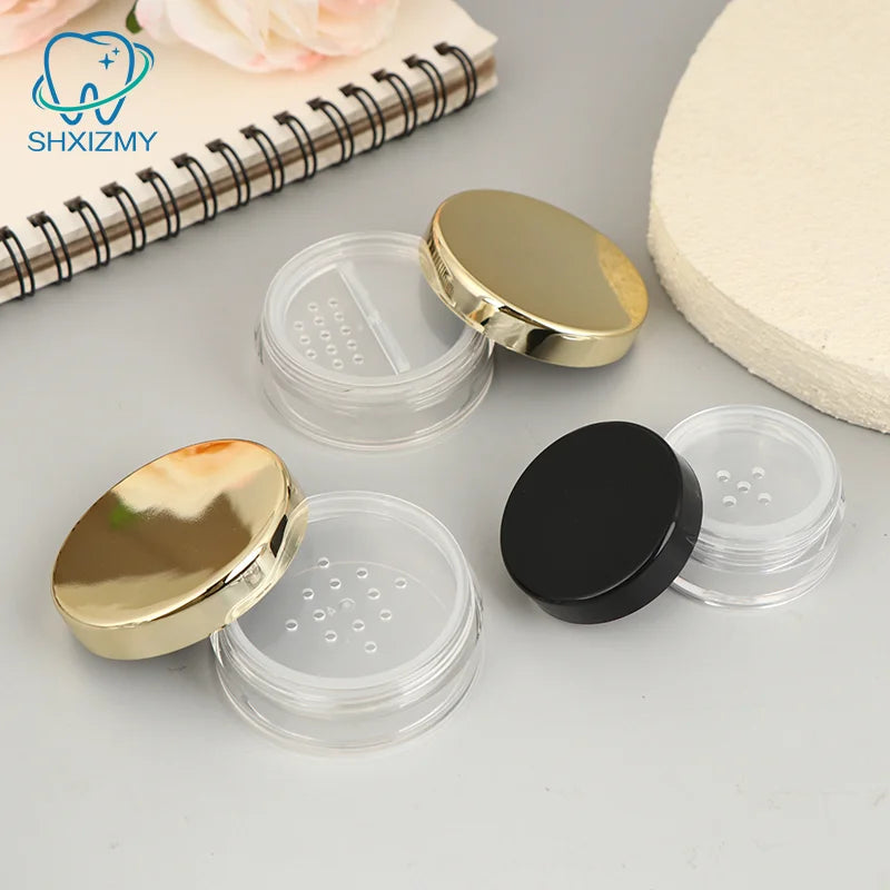 Empty Loose Powder Jar with Rotating Sifter 5/10/20/30g