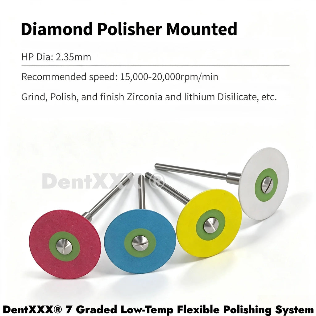 27-Pc Diamond Polishing Tools Kit – Wheels, Discs & Brushes