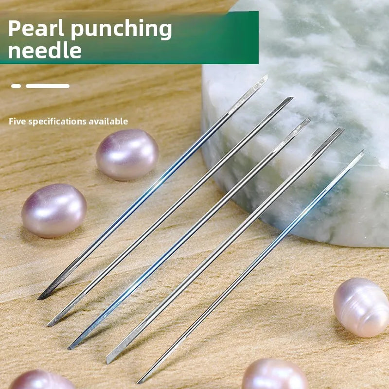 Tungsten Steel Double Head Triangle Drill Needle Jewelry Tool