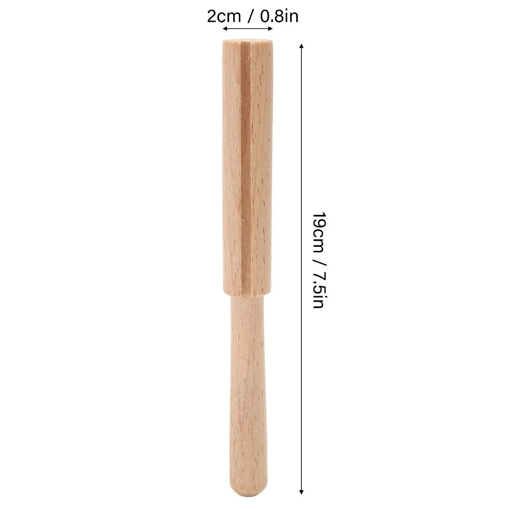 Wooden Yarn Cutter Tool – Beechwood Latch Hook DIY Craft