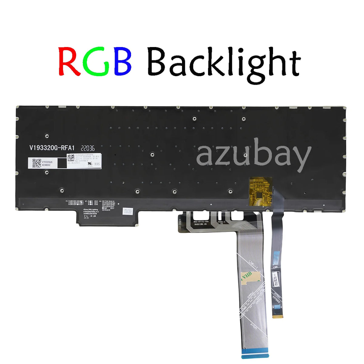 RGB Backlit Keyboard for Lenovo Legion 5 – UK RU AR HU IT