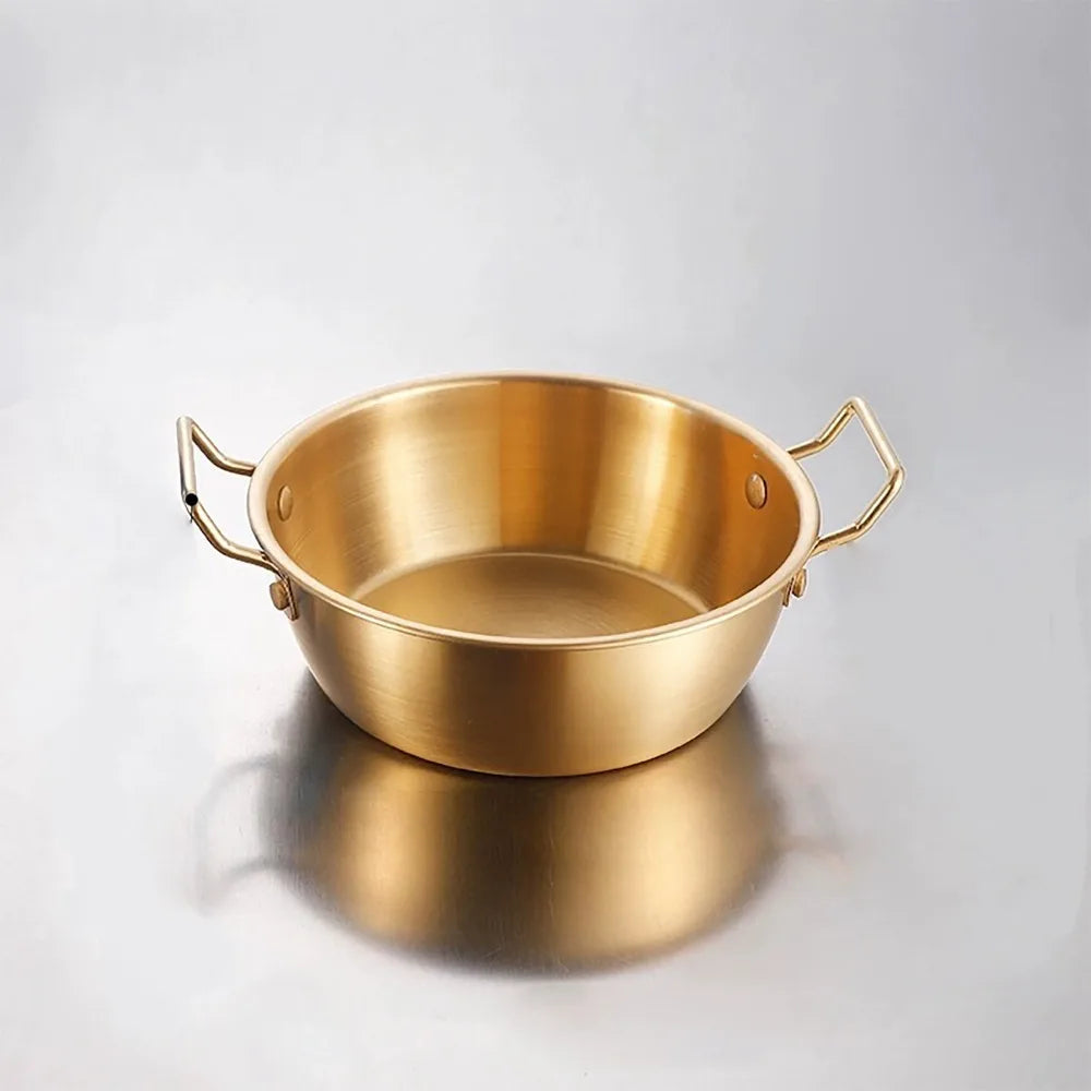 VIBE 304 Stainless Steel Snack Bowl with Handles | Mirror Polish