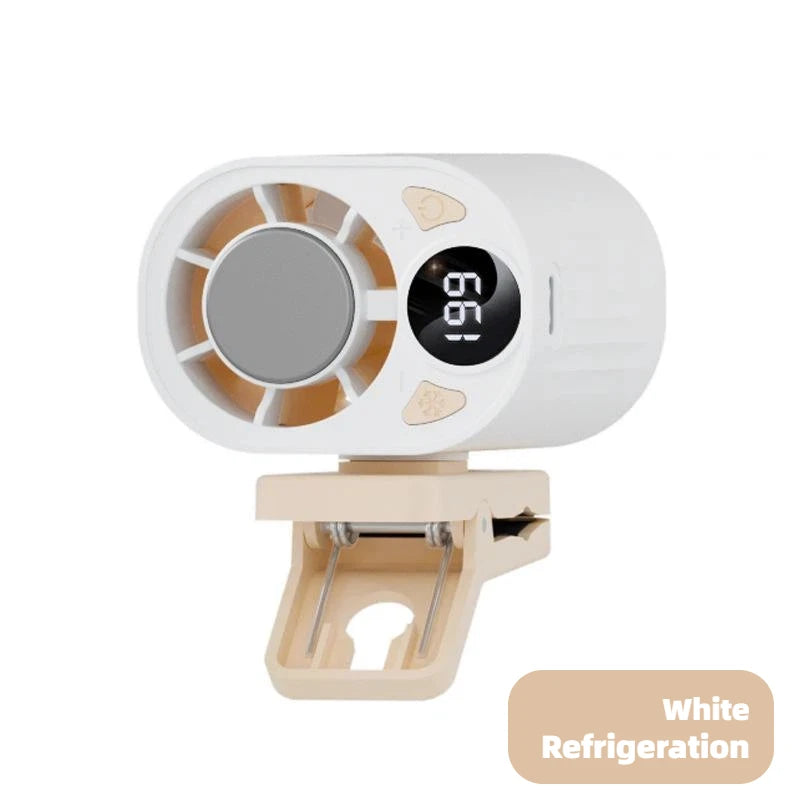 VIBE Clip-On Mini Air Cooler Fan – Bladeless & Portable