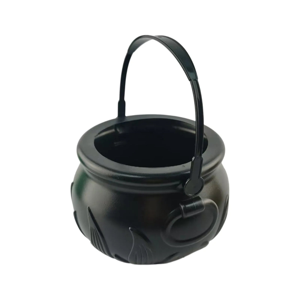 Halloween Witch Candy Bucket Resin Flame Pot Party Décor
