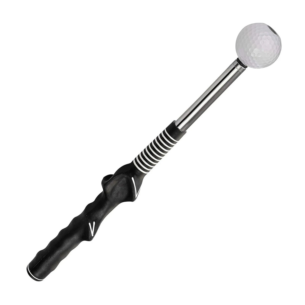 Retractable Golf Swing Trainer – Click Feedback Grip Aid | VIBE