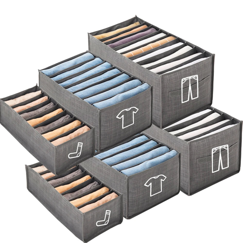 Foldable Clothes Storage Box Wardrobe Drawer Organizer