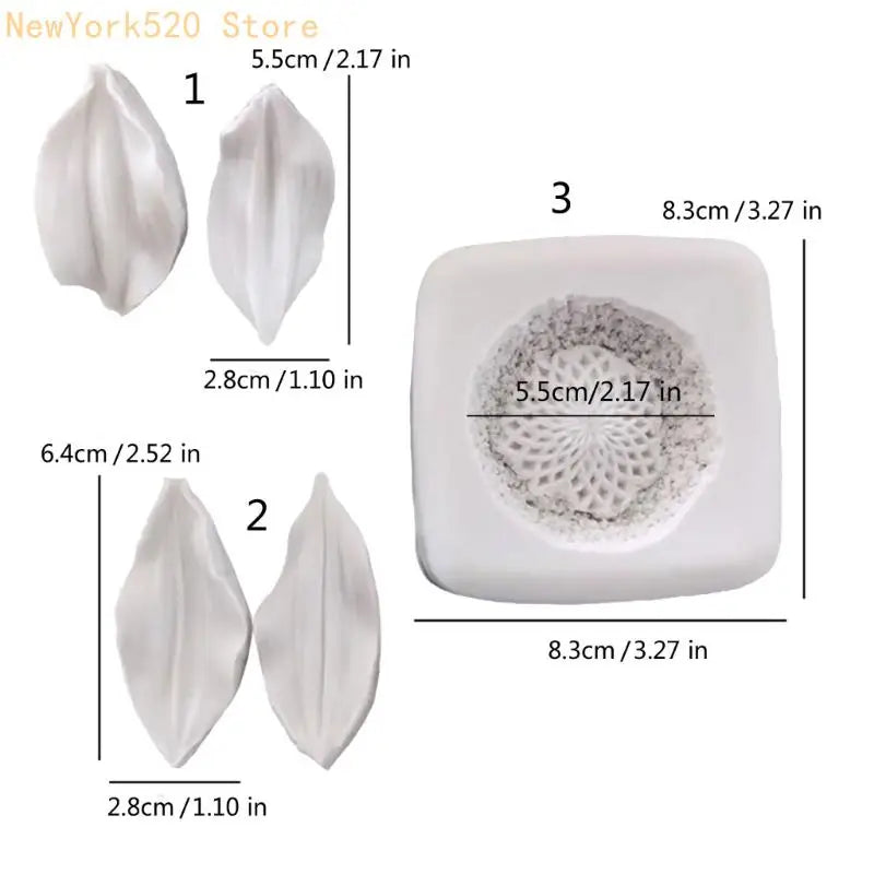 Flower Petal Silicone Mold – Soap, Chocolate & Resin Craft