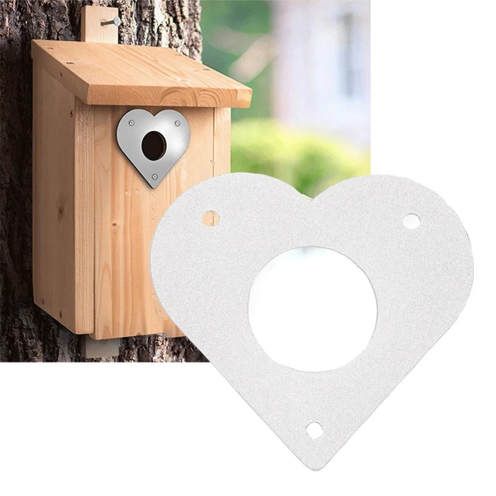Aluminum Bird House Hole Protector Guard – 28mm & 32mm, 2-Set