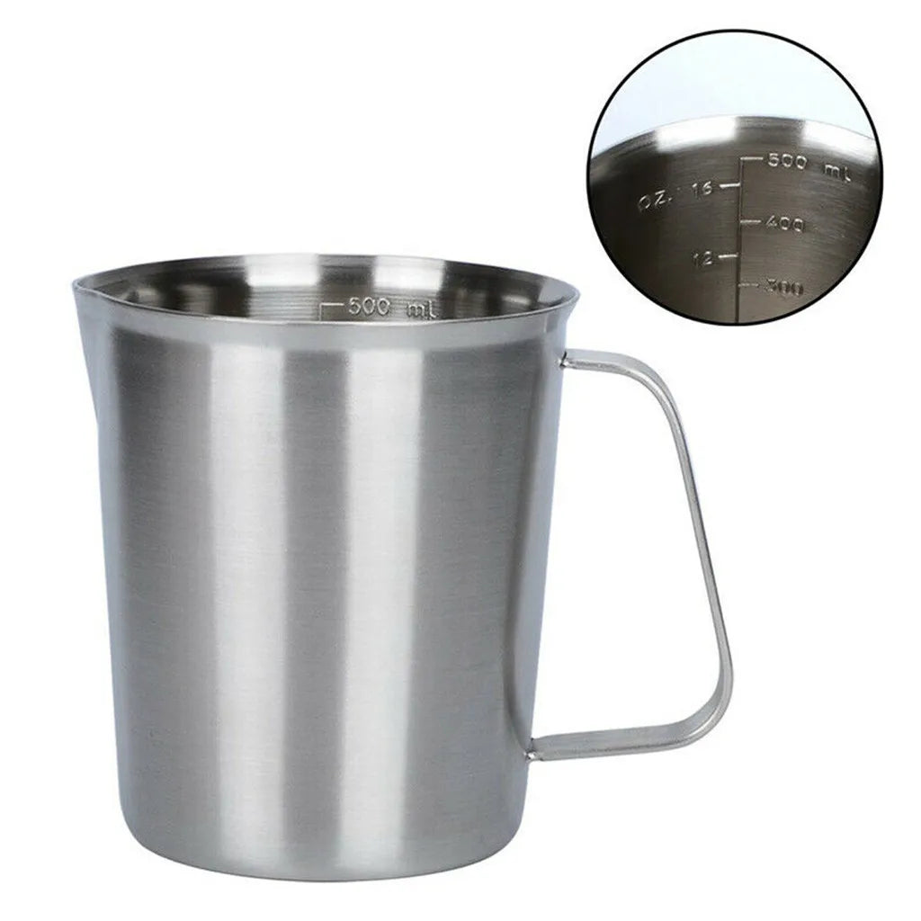 Stainless Steel Milk Frothing Pitcher – Latte Art Barista Jug
