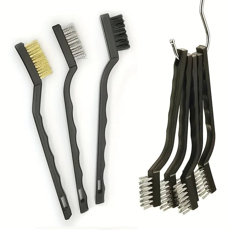 Professional Wire Brush Set – Welding, Rust & Slag Removal