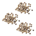 300 Pcs 8mm Acrylic Pearl Shank Buttons – Round Shell Style