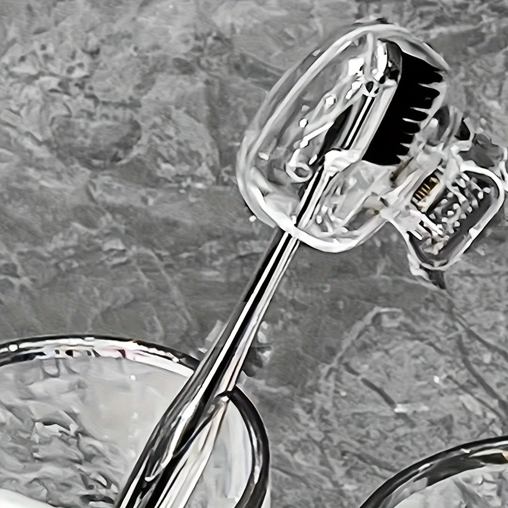 6-Pack Clear Toothbrush Head Covers – Dustproof Travel Caps