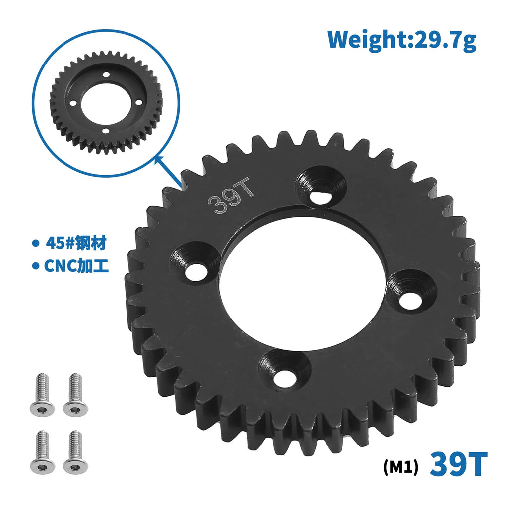 45# Steel Gearbox Main Gear 39T/40T/41T – LOSI 1/10 LOS03028