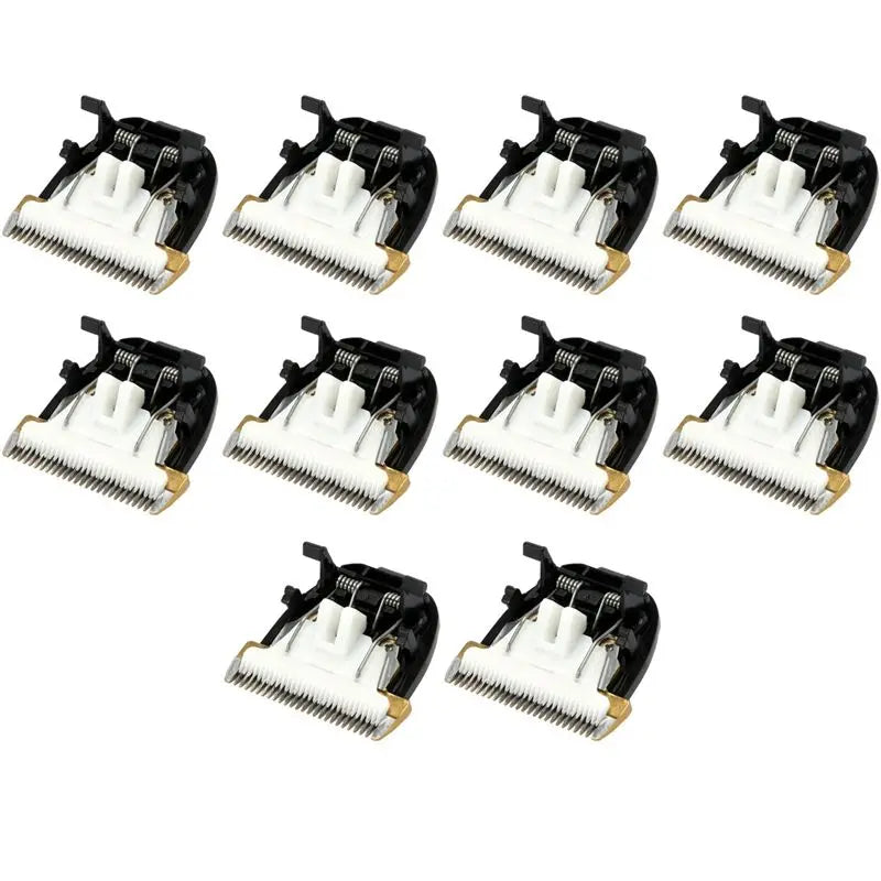 10-Pack Titanium Blades for FENGBA RFCD-9100 9600 Dog Clipper