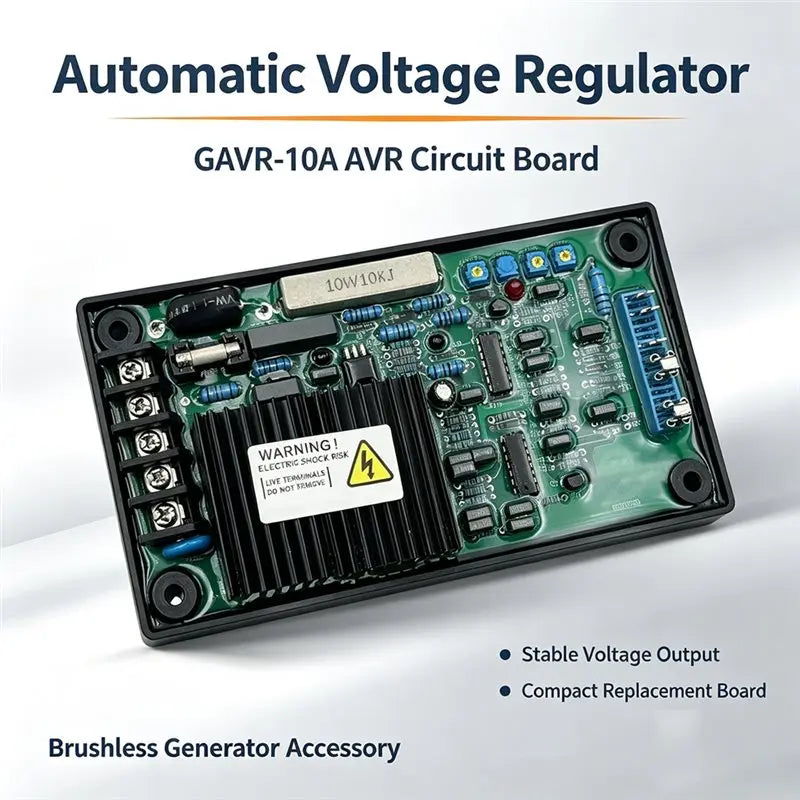 GAVR-10A AVR Circuit Board – Brushless Generator Voltage Regulator