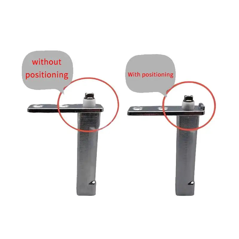 Automatic Pivot Refrigerator Door Hinge Spring Loaded Zinc Alloy