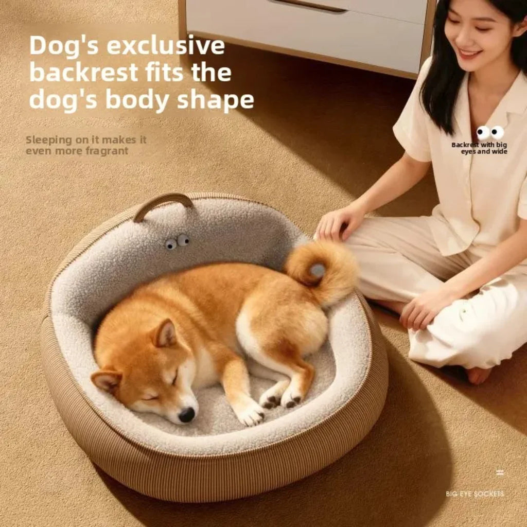 All-Season Removable Pet Bed for Small Dogs & Cats