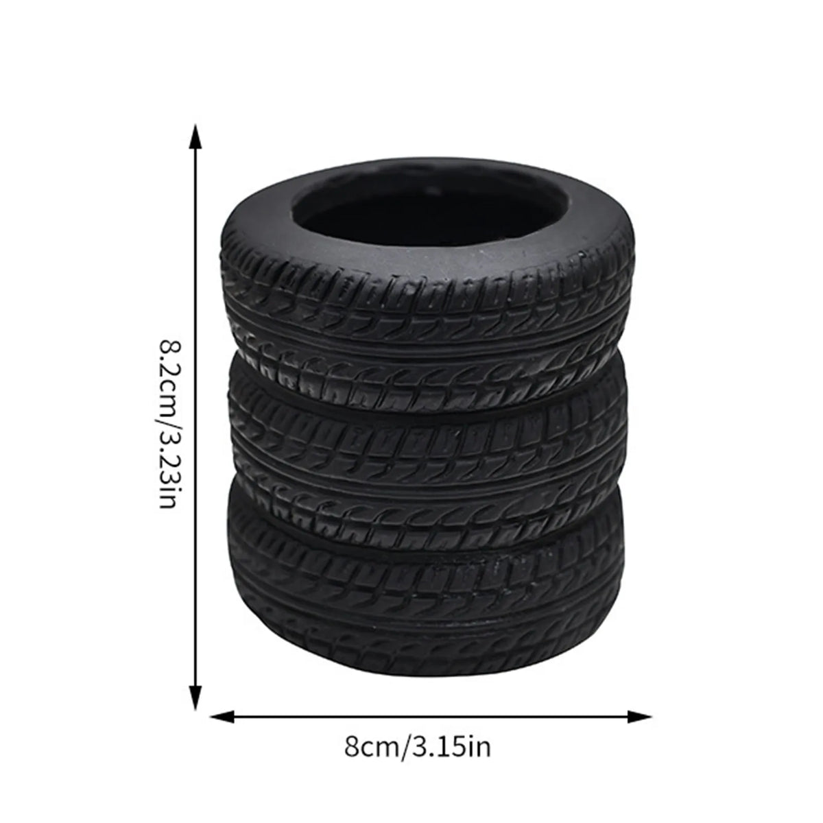 Creative Tire Shaped Pen Holder – Novelty Desk Organizer