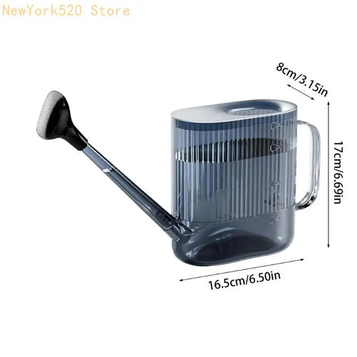 1.8L Long Spout Plastic Watering Can – Indoor & Outdoor