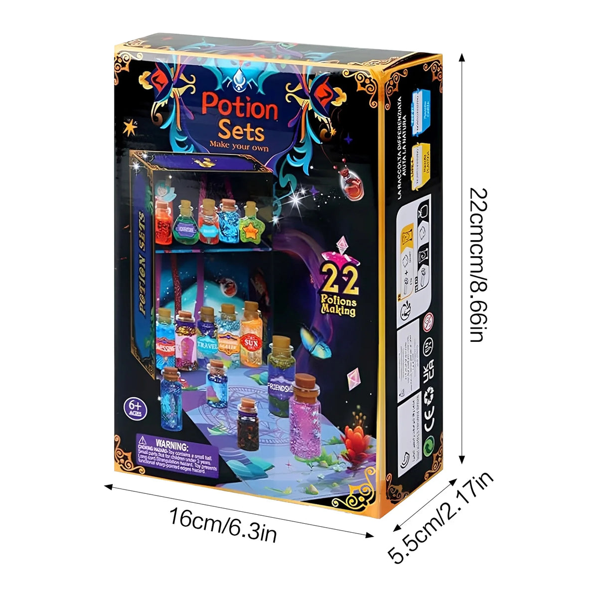 Kids Magic Potion Science Kit – DIY STEM Chemistry Set Ages 7–14