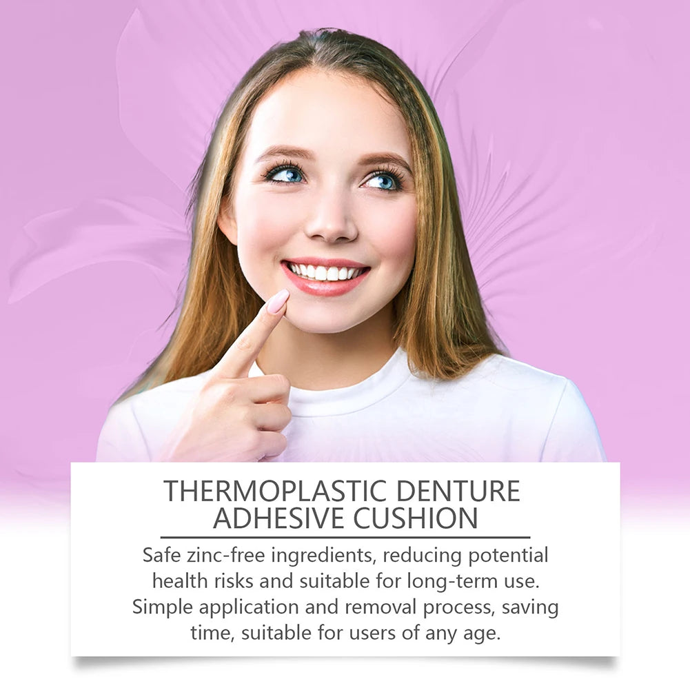 Waterproof Denture Adhesive Cream – Zinc-Free Strong Hold