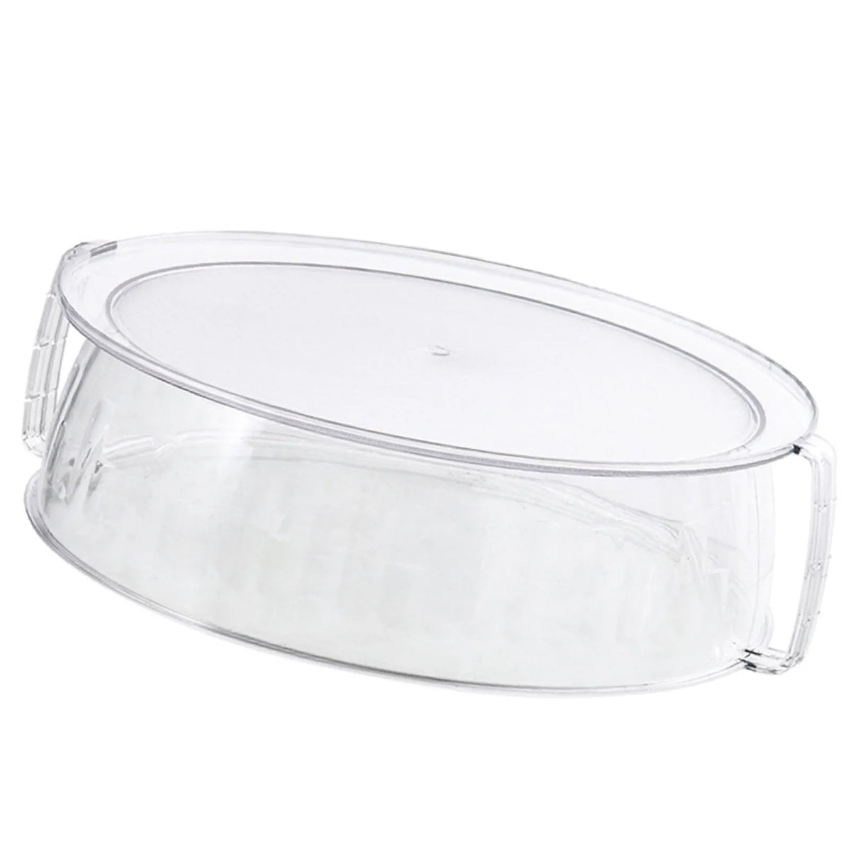 Clear Microwave Splatter Cover with Handle | PC Lid Guard