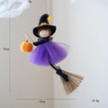 Halloween Hanging Witch Ghost Pumpkin Decorations – 2pc Set