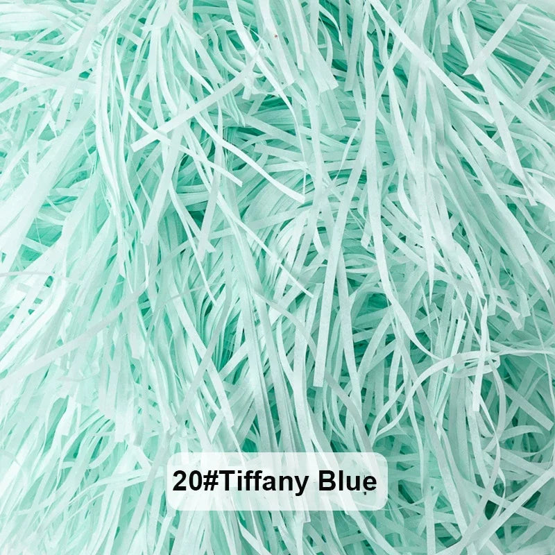 200g Multicolored Raffia Paper Shreds – Gift Box & Basket Filler